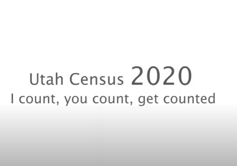 Video for Utah Census 2020: I count, you count, get counted.